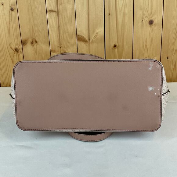 Guess Handbag/Purse/Tote - Pink/Rose, about 15 x 10 x 5.5 inches - Picture 3 of 7